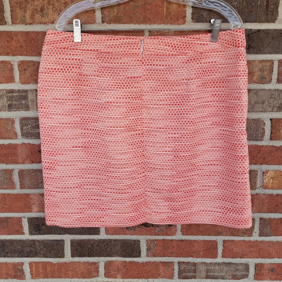 Ann Taylor Loft NWT Straight Pencil Tweed Mini Skirt Fully lined with pockets 14 - Picture 6 of 8